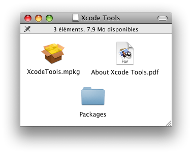 Xcode disk image